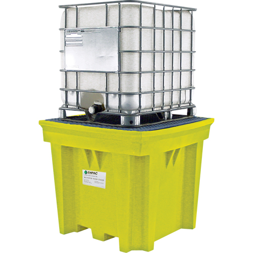 IBC Space-Saver Without Drain, 275 US gal. Spill Capacity, 57" x 57" x 48" Distribution Élite MP