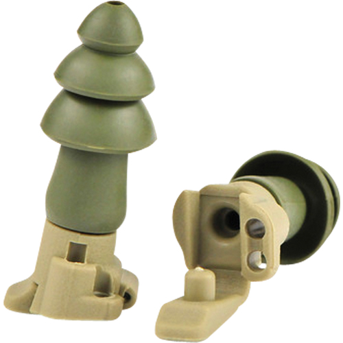 Bouchons d'oreilles BattlePlugs Impulse, Sans cordon, Paire - Boîtier en plastique, 24 dB NRR, Moyen Distribution Élite MP