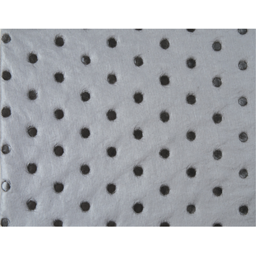 Feuilles absorbantes en fibres fines de calibre industriel, Universel, 15" x 17", 40 gal. d'absorption Distribution Élite MP