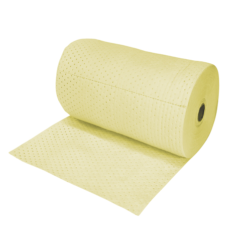 Rouleaux absorbants en fibres fines de calibre industriel, Poids moyen, 150' lo x 30" la, Absorption 50 gal. Distribution Élite MP