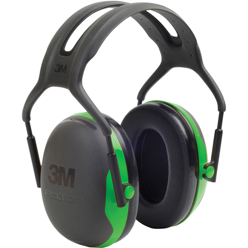 Peltor X Series Earmuffs, Headband, 22 NRR dB Distribution Élite MP