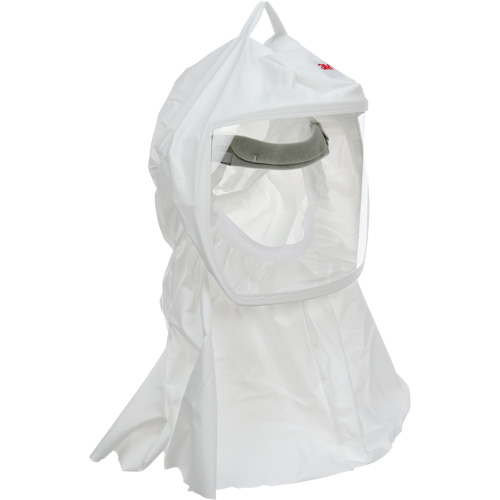 Cagoule Versaflo de haute durabilit&eacute; avec coiffe int&eacute;gr&eacute;e, Grand/Moyen, Coiffe souple, Bavette Simple Distribution Élite MP