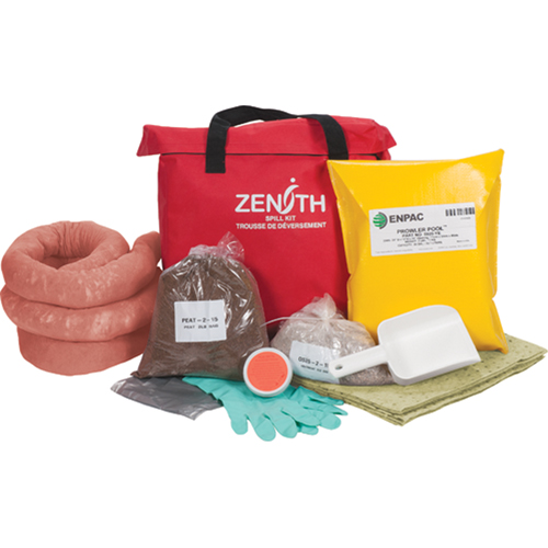 Trousse de lutte contre les d&eacute;versements pour l'ouest du canada, Mati&egrave;res dangereuses, Sac, Absorbance de 17 gal. US Distribution Élite MP