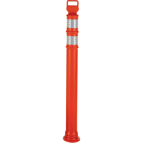 Poteaux d&eacute;lin&eacute;ateurs Ez-Grab, 42" h, Orange Distribution Élite MP