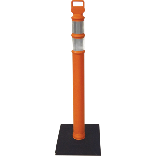 Poteaux d&eacute;lin&eacute;ateurs Ez-Grab, 42" h, Orange Distribution Élite MP