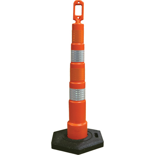 Grip N Go Trim Line Channelizers, 49" High, Orange Distribution Élite MP