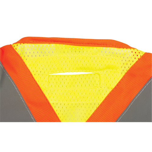 Veste d'arpenteur haute visibilit&eacute;, conforme &agrave; la CSA, Jaune lime haute visibilit&eacute;, 2T-Grand, Polyester Distribution Élite MP