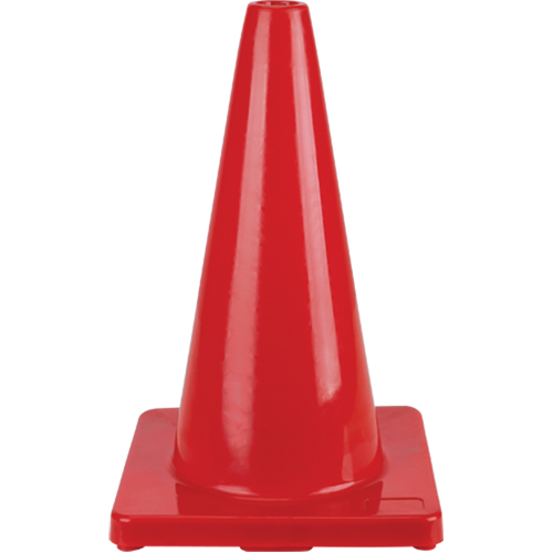 Coloured Traffic Cone, 18", Red Distribution Élite MP