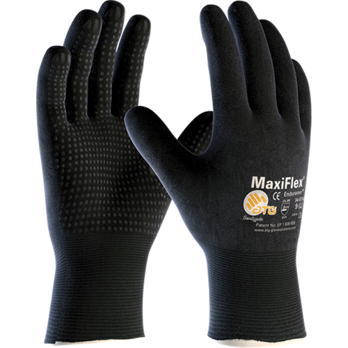 ATG MaxiFlex&reg; EnduranceTM 34-8745 Gloves, 7/Small, Foam Nitrile Coating, 15 Gauge, Nylon Shell Distribution Élite MP