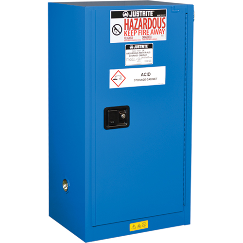 Armoires compacte pour rangement de mati&egrave;res dangereuses Sure-Grip Ex, 15 gal., 23,25" x 44" x 18" Distribution Élite MP