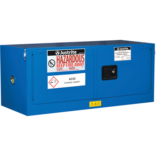 Sure-Grip&reg; Ex Hazardous Material Piggyback Safety Cabinets, 12 gal., 43" x 18" x 18" Distribution Élite MP