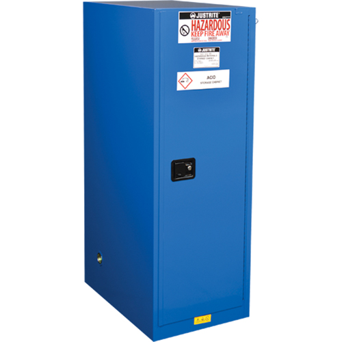 Armoires &eacute;troite pour rangement de mati&egrave;res dangereuses Sure-Grip Ex, 54 gal., 23,25" x 65" x 34" Distribution Élite MP