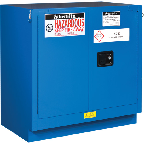 Armoires sous le comptoir pour rangement de mati&egrave;res dangereuses Sure-Grip Ex, 22 gal., 35" x 35" x 22" Distribution Élite MP