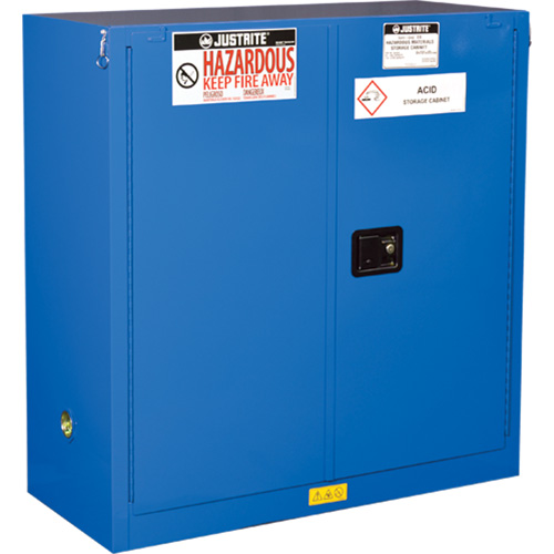 Armoires doubl&eacute;es pour rangement de mati&egrave;res dangereuses Chem-Cor, 30 gal., 43" x 44" x 18" Distribution Élite MP