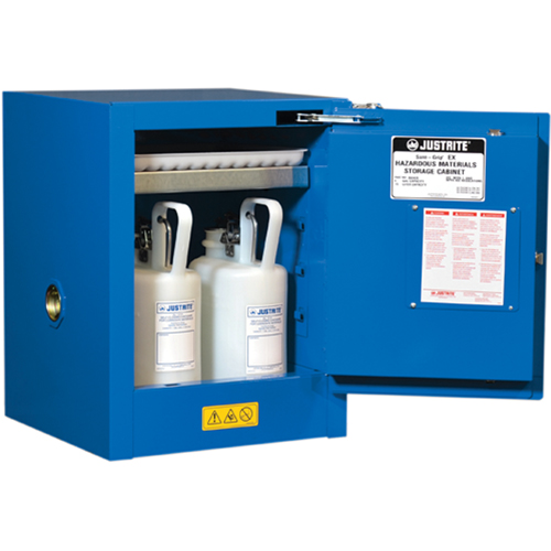 Armoires de comptoir doubl&eacute;es pour rangement de mati&egrave;res dangereuses Chem-Cor, 4 gal., 17" x 22" x 17" Distribution Élite MP