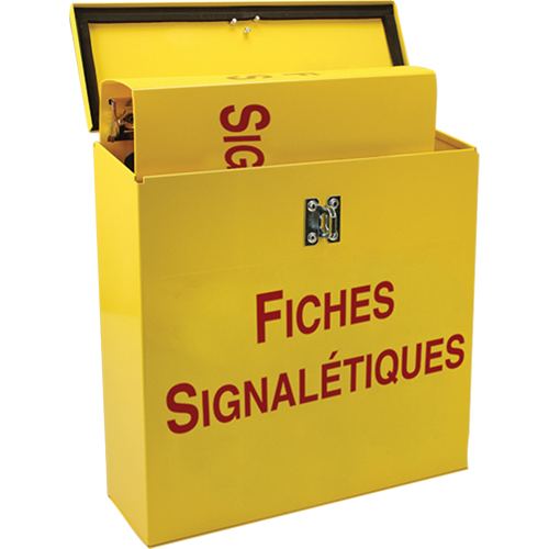Safety Documents Job-Site Box, French, Binders Included Distribution Élite MP