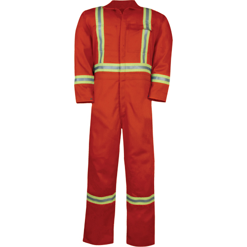 Unlined Hi-Vis Coveralls, Size Small, Orange Distribution Élite MP