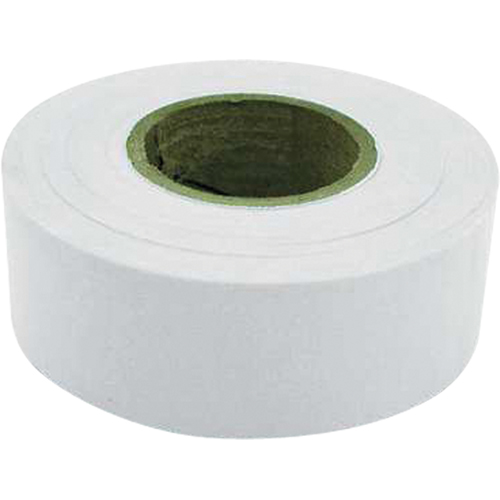 Flagging Tape, 1.2" W x 300' L, White Distribution Élite MP