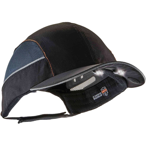 Casquette &agrave; bord long avec &eacute;clairage DEL Skullerz 8960, Noir Distribution Élite MP