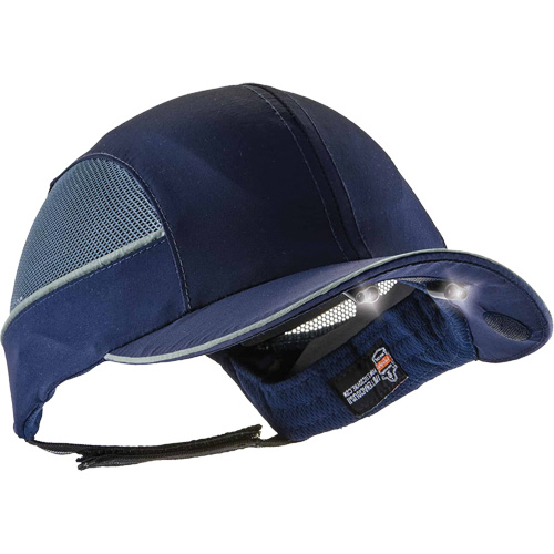Casquette &agrave; bord long avec &eacute;clairage DEL Skullerz 8960, Bleu marin Distribution Élite MP