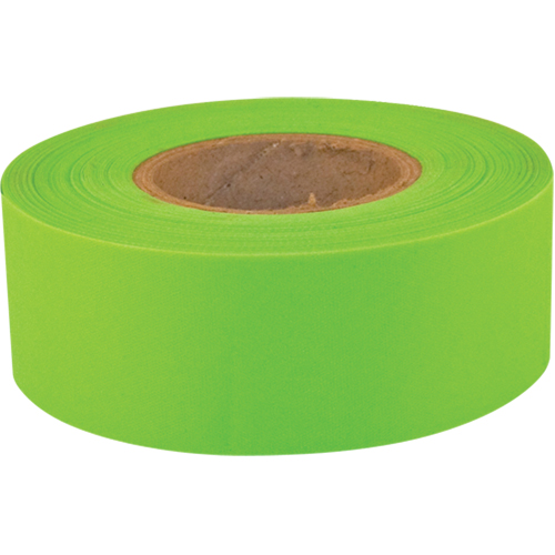 Sub-Zero Flagging Tape, 1.2" W x 150' L, Fluorescent Lime Distribution Élite MP