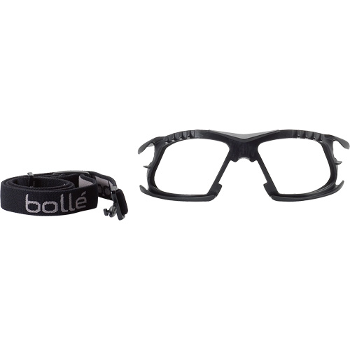 Garniture amovible en mousse et bandeau pour lunettes de s&eacute;curit&eacute; RUSH+ Distribution Élite MP