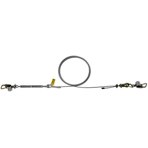 SecuraSpan HLL Lifeline Assembly, Galvanized Cable Distribution Élite MP
