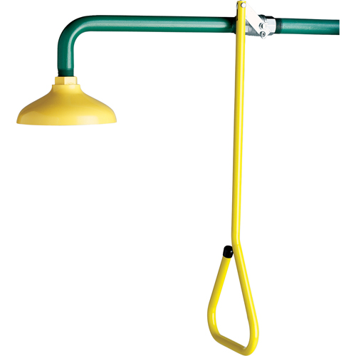 Douche d'urgence suspendue Lifesaver, Montage mural Distribution Élite MP