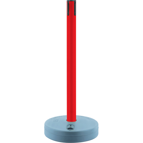 Tensabarrier ext&eacute;rieur - poteaux r&eacute;cepteurs, Hauteur de 37", Rouge Distribution Élite MP
