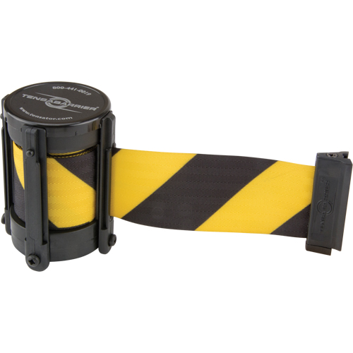 Cassettes de rechange pour Tensabarrier pour l'ext&eacute;rieur, Advance ou StowAway, 13', Ruban Jaune Distribution Élite MP