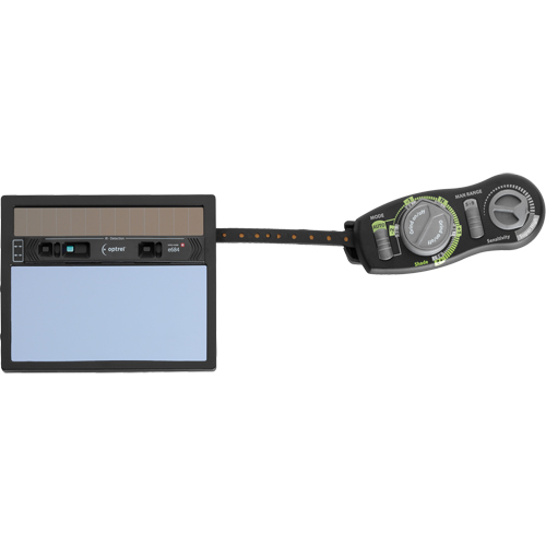 e684 Welding Helmet Replacement ADF, 4" W x 2" H Viewing Area, For Use With e684 Distribution Élite MP