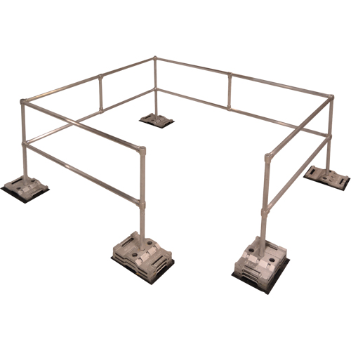 RoofGuard Classic System - Packaged Kits, Aluminum, 72" W x 216" L x 42" H Distribution Élite MP