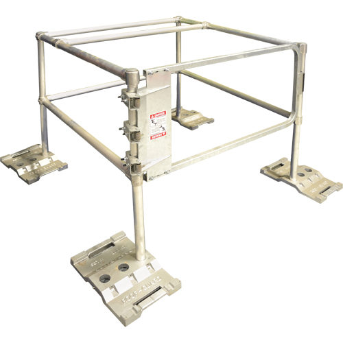 Syst&egrave;me RoofGuard classique - Trousse pour trappe, Aluminium, 48" la x 48" lo x 42" ha Distribution Élite MP