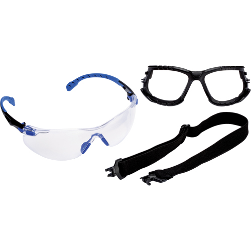 Lunettes de s&eacute;curit&eacute; Solus avec ensemble de lentilles Scotchgard, Lentille Transparent, Antibu&eacute;e, R&eacute;pond ou surpasse la norme CSA Z94.3 Distribution Élite MP