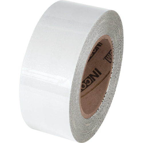 Ruban de marquage pour plancher Tuff Mark, 4" x 100', Polyester, Blanc Distribution Élite MP