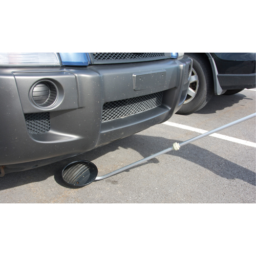 Inspection Mirror, 8.5" dia., Round, 47" Handle Distribution Élite MP