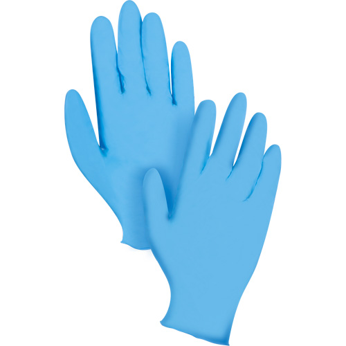 Gants jetables KeepKleen, T-Grand, Nitrile, 8 mils, Sans poudre, Bleu Distribution Élite MP