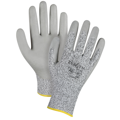 Gants &eacute;lastiques sans coutures r&eacute;sistants &agrave; la coupe, Taille Grand/9, Calibre 13, Rev&ecirc;tement Mousse de nitrile, Enveloppe en PEHP, ANSI/ISEA 105 niveau 2/EN 388 niveau 3 Distribution Élite MP