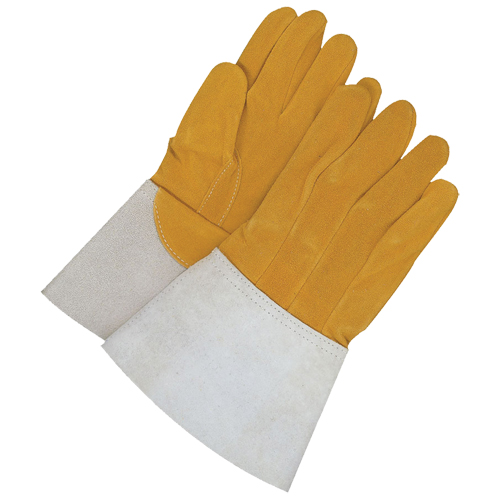 Welding Gloves, Grain Deerskin, Size Small Distribution Élite MP