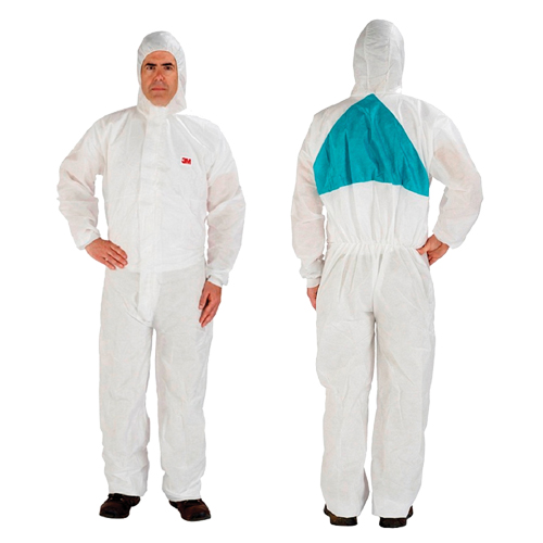 Protective Coveralls, 4X-Large, White, Polypropylene/SMS Distribution Élite MP