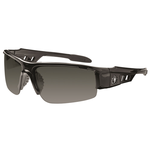 Lunettes de s&eacute;curit&eacute; Skullerz Dagr, Lentille Grise/fum&eacute;e, Anti-&eacute;gratignures, ANSI Z87+/R&eacute;pond ou surpasse la norme CSA Z94.3 Distribution Élite MP
