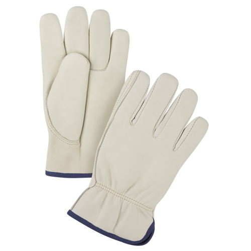 Gants de conducteur de premi&egrave;re qualit&eacute;, T-Grand, Paume en Cuir fleur de vache Distribution Élite MP