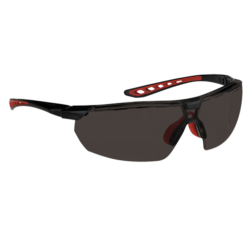 Dynamic Falcon Series Safety Glasses, Smoke Lens, Anti-Fog, ANSI Z87+/Meets/Exceeds CSA Z94.3 Distribution Élite MP