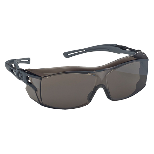 Lunettes de s&eacute;curit&eacute; s&eacute;rie Extra OTG Dynamic, Lentille Fum&eacute;e, Antibu&eacute;e/Anti-&eacute;gratignures, ANSI Z87+/R&eacute;pond ou surpasse la norme CSA Z94.3 Distribution Élite MP