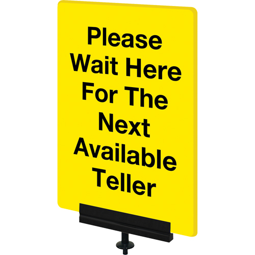 Sign Bracket for Portable Post, Black Distribution Élite MP