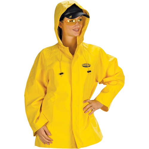 V&ecirc;tements imperm&eacute;ables Hurricane ignifuges et r&eacute;sistants &agrave; l'huile, vestes, 4T-Grand, Jaune Distribution Élite MP