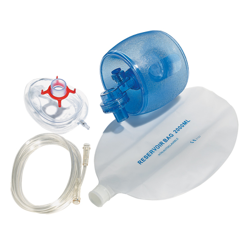 Dynamic Manual Resuscitator, Single Use Faceshield, Class 1 Distribution Élite MP