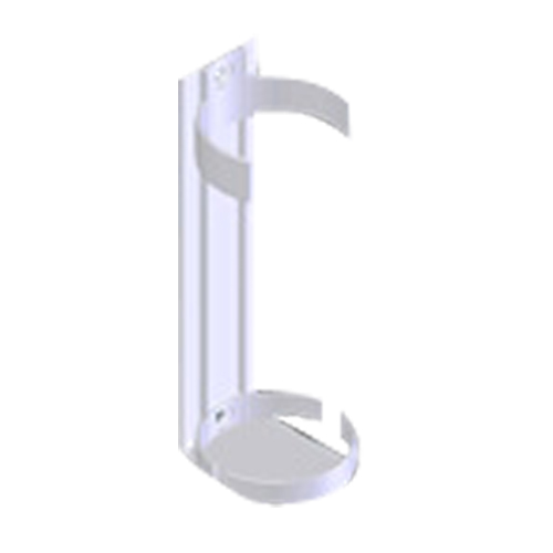 Support en plastique pour v&eacute;hicule de solution Bio Med Wash Dynamic Distribution Élite MP