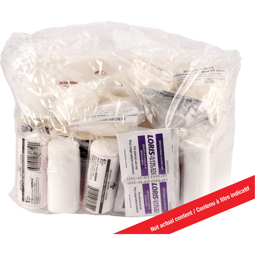 Recharge pour trousse de premiers soins Dynamic, WSIB Ontario, Classe 2 Distribution Élite MP