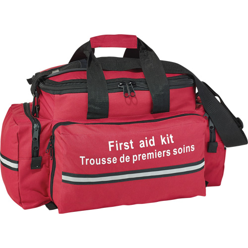 Trousse de premiers soins de trauma pour premier r&eacute;pondant Dynamic, Dispositif m&eacute;dical Classe 1, Sac en nylon Distribution Élite MP